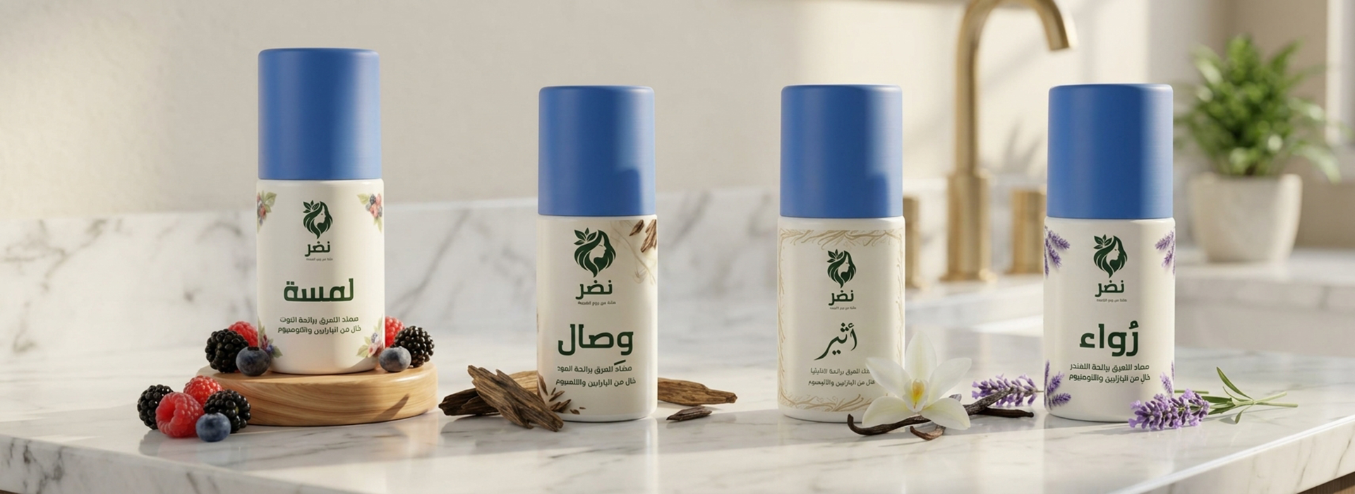 مجموعة الرول أون من نضر